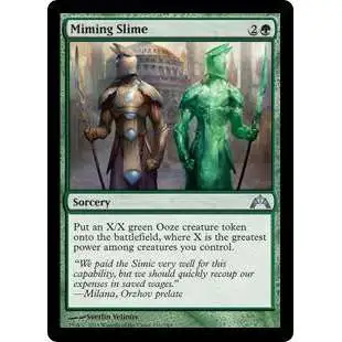 MtG Trading Card Game Gatecrash Uncommon Miming Slime #126