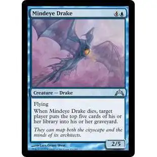 MtG Trading Card Game Gatecrash Uncommon Mindeye Drake #43