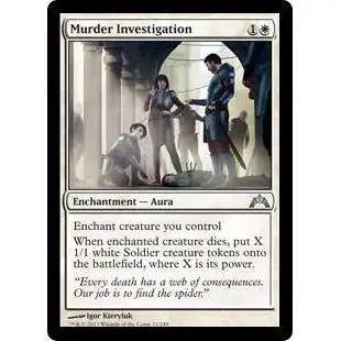MtG Trading Card Game Gatecrash Uncommon Murder Investigation #21