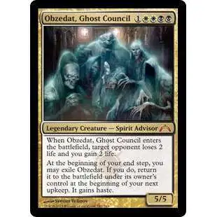 MtG Trading Card Game Gatecrash Mythic Rare Obzedat, Ghost Council #182