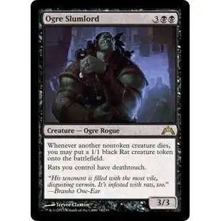 MtG Trading Card Game Gatecrash Rare Ogre Slumlord #74