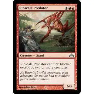 MtG Trading Card Game Gatecrash Uncommon Foil Ripscale Predator #103