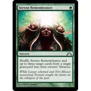 MtG Trading Card Game Gatecrash Uncommon Serene Remembrance #132