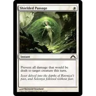 MtG Trading Card Game Gatecrash Common Foil Shielded Passage #24