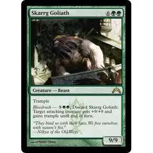 MtG Trading Card Game Gatecrash Rare Foil Skarrg Goliath #133