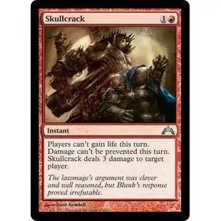 MtG Trading Card Game Gatecrash Uncommon Skullcrack #106