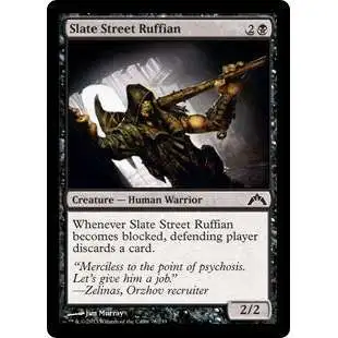 MtG Trading Card Game Gatecrash Common Foil Slate Street Ruffian #78