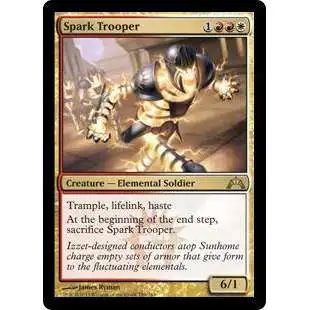 MtG Trading Card Game Gatecrash Rare Spark Trooper #199
