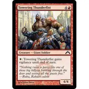 MtG Trading Card Game Gatecrash Common Towering Thunderfist #109