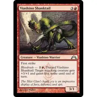 MtG Trading Card Game Gatecrash Uncommon Viashino Shanktail #110