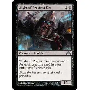 MtG Trading Card Game Gatecrash Uncommon Wight of Precinct Six #84