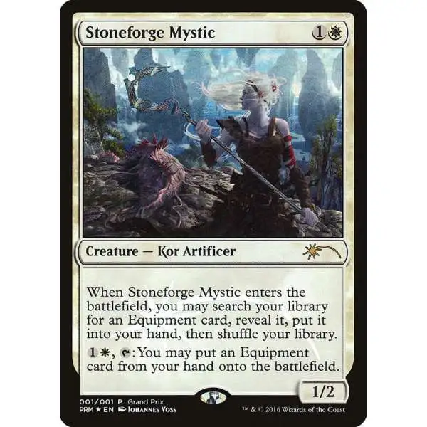 MtG Grand Prix Promo Cards Mythic Rare FOIL Stoneforge Mystic #1
