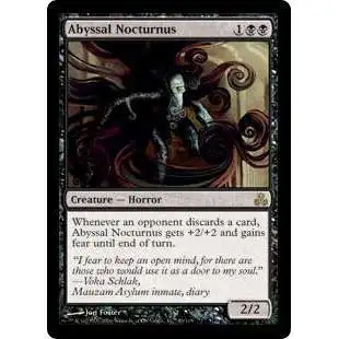 Abyssal Nocturnus FOIL Guildpact NM Black Rare MAGIC GATHERING CARD ABUGames 