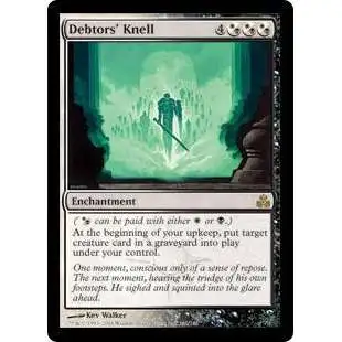 MtG Guildpact Rare Debtors' Knell #141