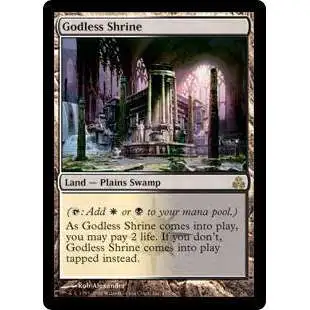 MtG Guildpact Rare Godless Shrine #157
