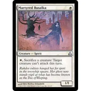MtG Guildpact Uncommon Martyred Rusalka #12