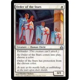 MtG Guildpact Uncommon Foil Order of the Stars #13 [Slightly Played]