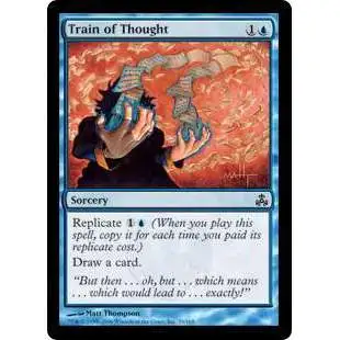 MtG Guildpact Common Foil Train of Thought #39