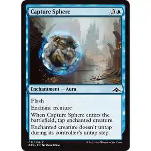 MtG Trading Card Game Guilds of Ravnica Common Capture Sphere #31