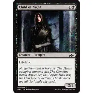 MtG Trading Card Game Guilds of Ravnica Common Child of Night #65