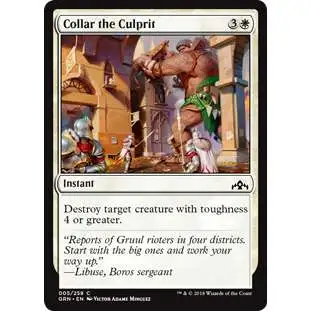 MtG Trading Card Game Guilds of Ravnica Common Collar the Culprit #5
