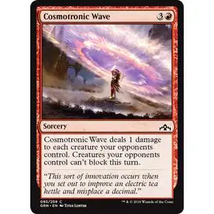 MtG Trading Card Game Guilds of Ravnica Common Cosmotronic Wave #95