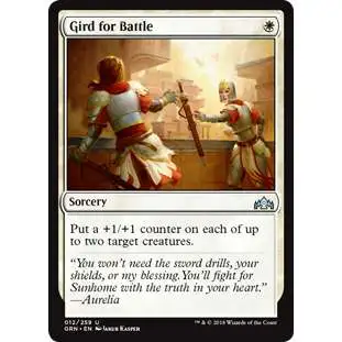 MtG Trading Card Game Guilds of Ravnica Uncommon Gird for Battle #12