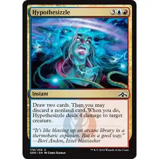 MtG Trading Card Game Guilds of Ravnica Common Foil Hypothesizzle #178