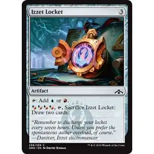 MtG Trading Card Game Guilds of Ravnica Common Izzet Locket #238