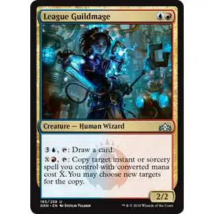 MtG Trading Card Game Guilds of Ravnica Uncommon League Guildmage #185