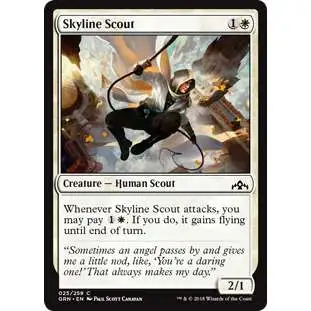 MtG Trading Card Game Guilds of Ravnica Common Skyline Scout #25