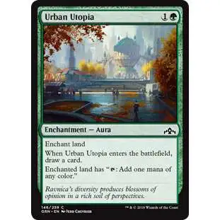 MtG Trading Card Game Guilds of Ravnica Common Urban Utopia #146