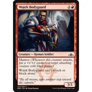 MtG Trading Card Game Guilds of Ravnica Common Foil Wojek Bodyguard #120