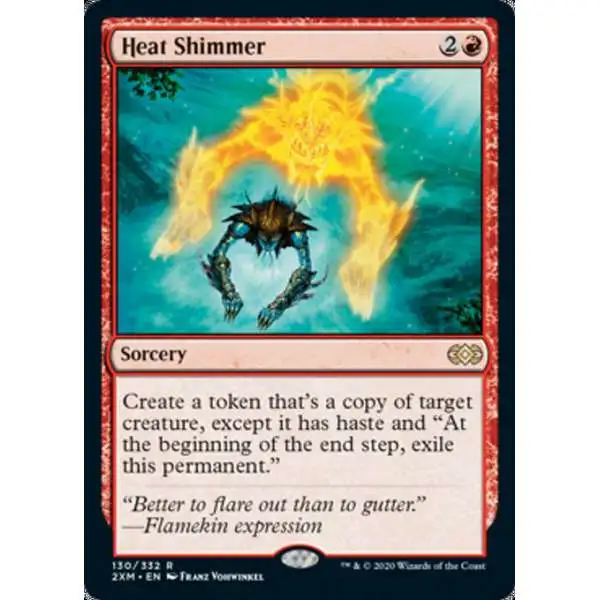 MtG Double Masters Rare Heat Shimmer #130