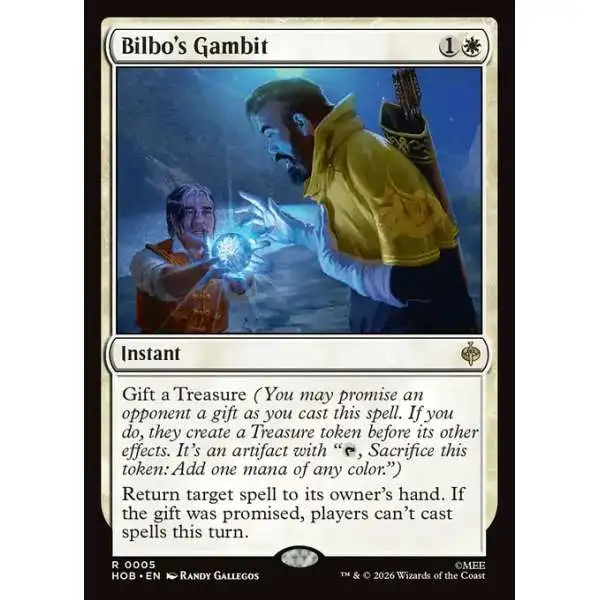 MtG The Hobbit Rare Bilbo's Gambit #5