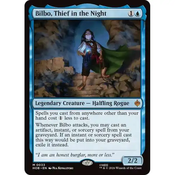 MtG The Hobbit Mythic Rare Bilbo, Thief in the Night #33