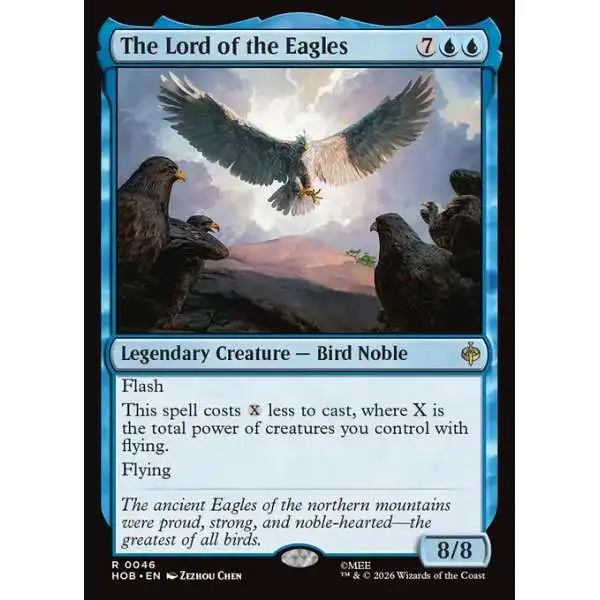 MtG The Hobbit Rare The Lord of the Eagles #46