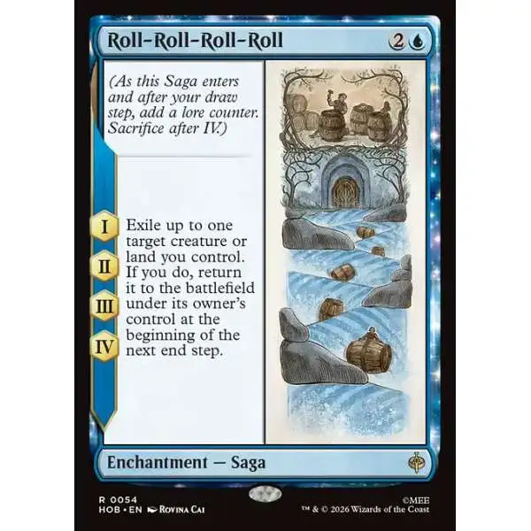 MtG The Hobbit Rare Roll-Roll-Roll-Roll #54
