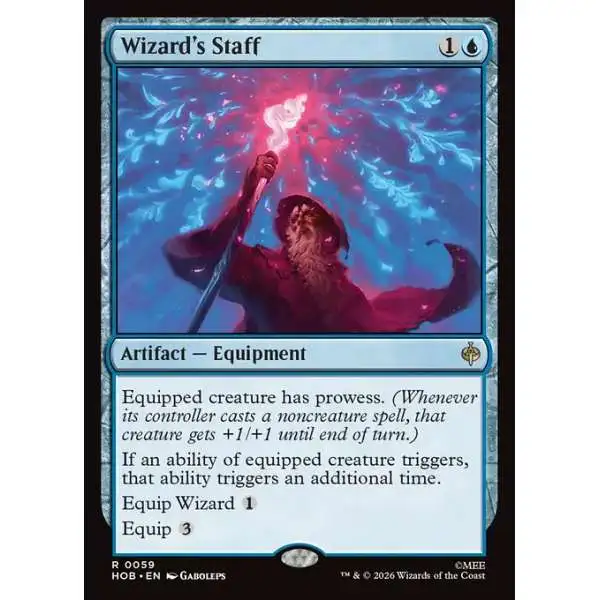 MtG The Hobbit Rare Wizard's Staff #59