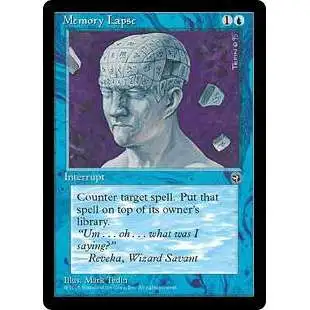 MtG Homelands Common Memory Lapse [RANDOM Artwork]
