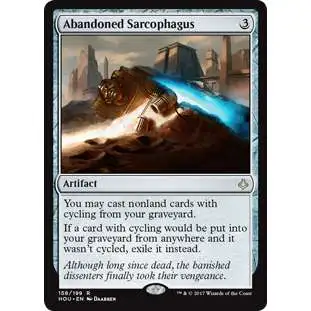 MtG Hour of Devastation Rare Foil Abandoned Sarcophagus #158