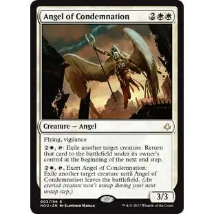 MtG Hour of Devastation Rare Angel of Condemnation #3