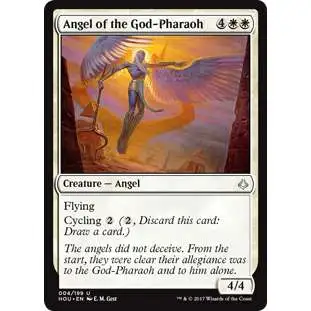 MtG Hour of Devastation Uncommon Angel of the God-Pharaoh #4