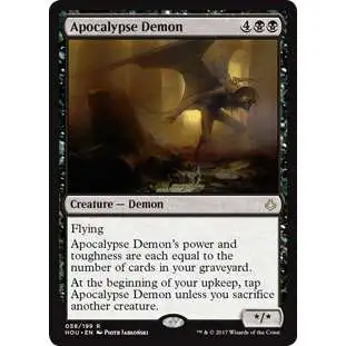 MtG Hour of Devastation Rare Apocalypse Demon #58