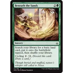 MtG Hour of Devastation Common Foil Beneath the Sands #111