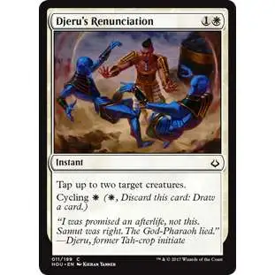 MtG Hour of Devastation Common Djeru's Renunciation #11