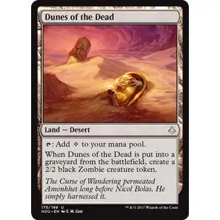 MtG Hour of Devastation Uncommon Foil Dunes of the Dead #175