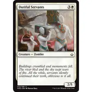 MtG Hour of Devastation Common Dutiful Servants #12