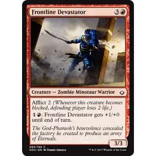 MtG Hour of Devastation Common Foil Frontline Devastator #93