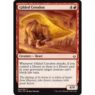 MtG Hour of Devastation Common Foil Gilded Cerodon #94
